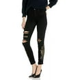 thumbnail image 1 of the charlie distressed ankle jeans, 1 of 3