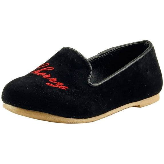 the doll maker black loafer slip on flat - fba173019-10