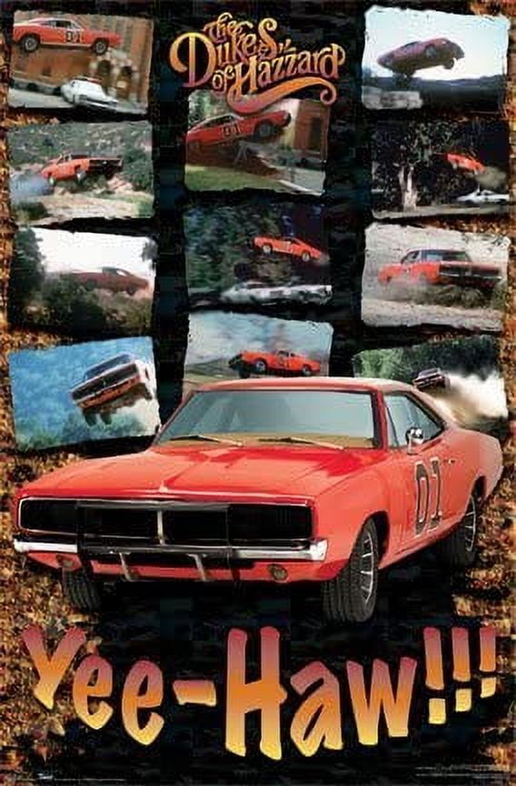 Dukes of Hazzard General Lee Poster - Winter Museo