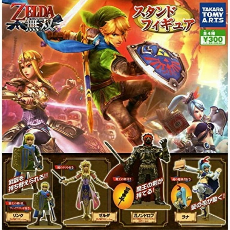 the legend of zelda hyrule warriors stand mini figure set of