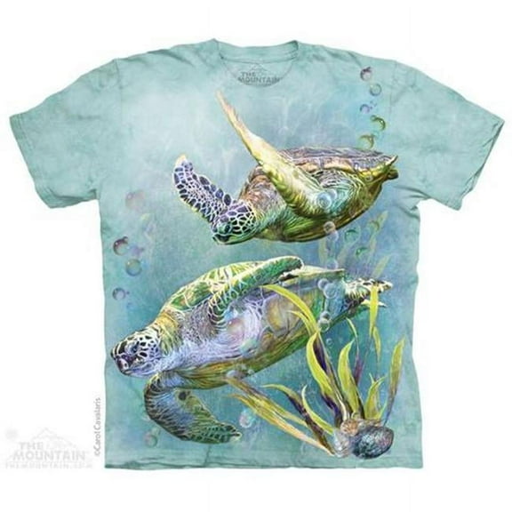 the mountain men's sea turtle swim t-shirt, green, x-large