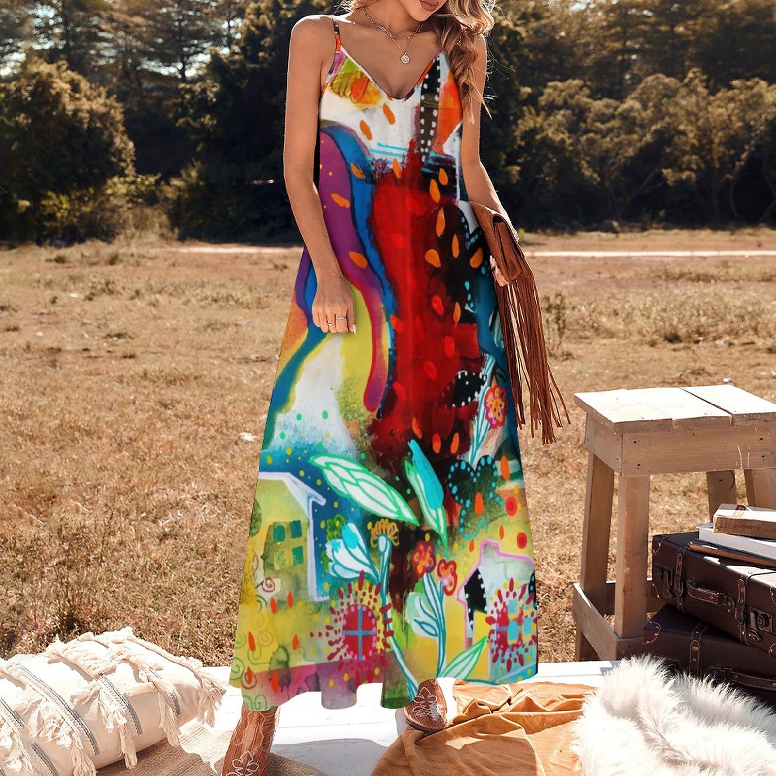 Summer Women Clothing Sexy Scarf Top Draping Skirt Casual Set Women Evening Dress main image 1