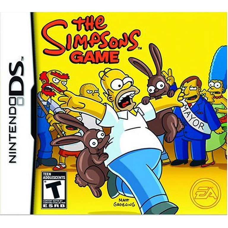 The Simpsons Game (Nintendo DS, 2007) Battle, Electronic Arts