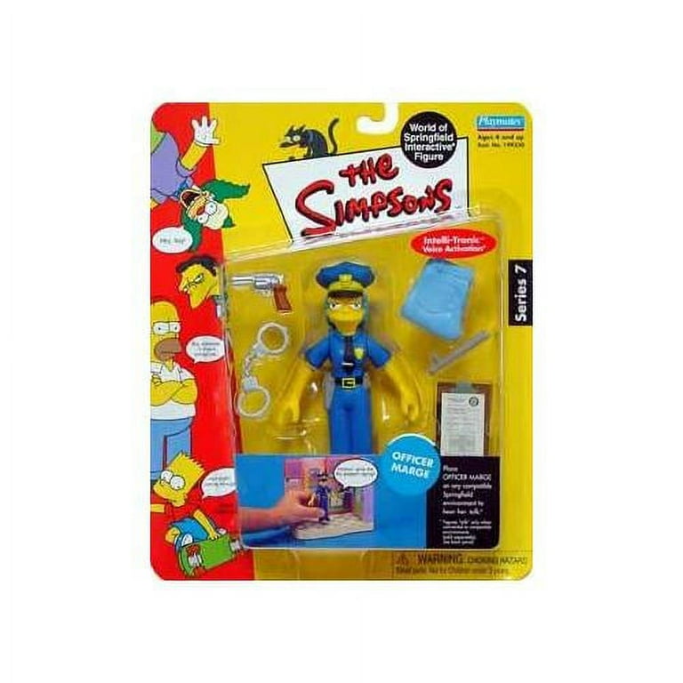 入荷now 口コミ series simpsons the 7 Walmart.com - marge officer figure action アメコミ
