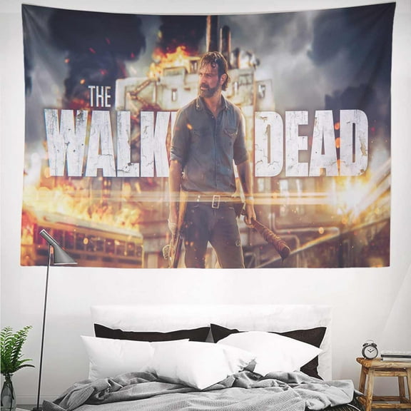 the walking dead Tapestry Gift Wall Hanging Backdrop for Room Bedroom Girls Fans Background Banner Party Birthday Supplies Decor