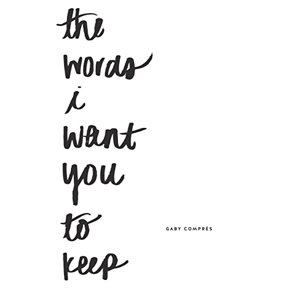 Pre-Owned the words i want you to keep Paperback