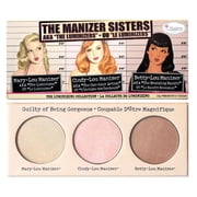 theBalm theManizer Sisters Face Makeup Palette, 0.3 Oz