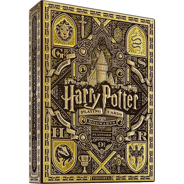 theory11 Harry Potter Playing Cards - Yellow (Hufflepuff