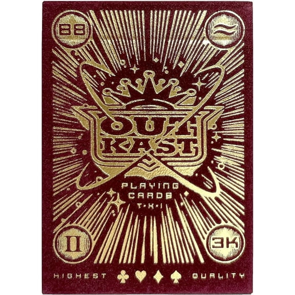 theory11 Outkast Premium Playing Cards, Poker Size Standard Index