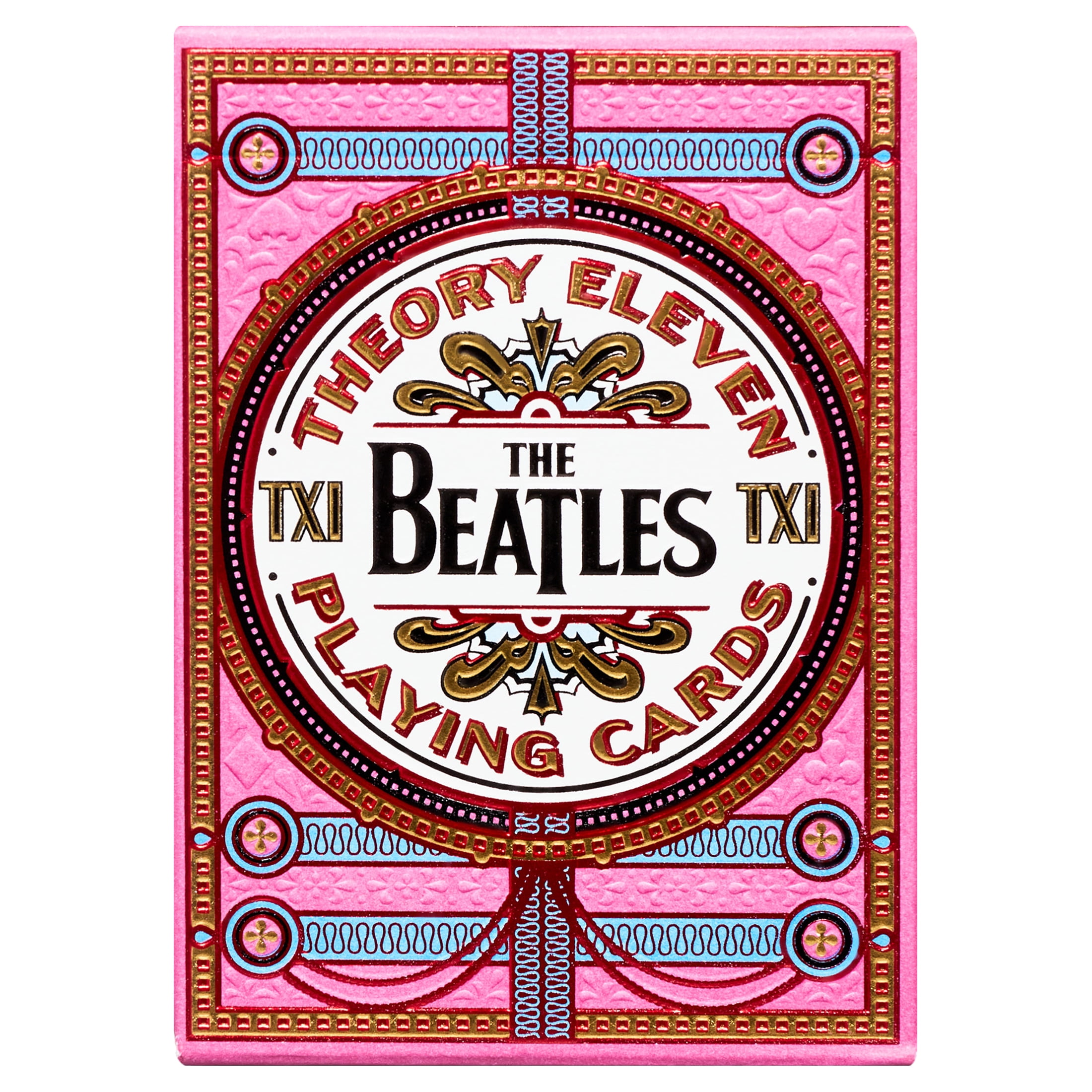 theory11 The Beatles Playing Cards (Pink)