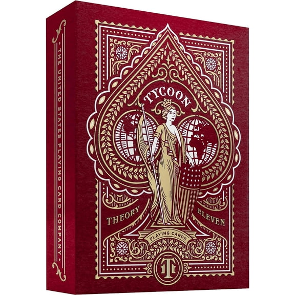theory11 Tycoon Playing Cards (Red)