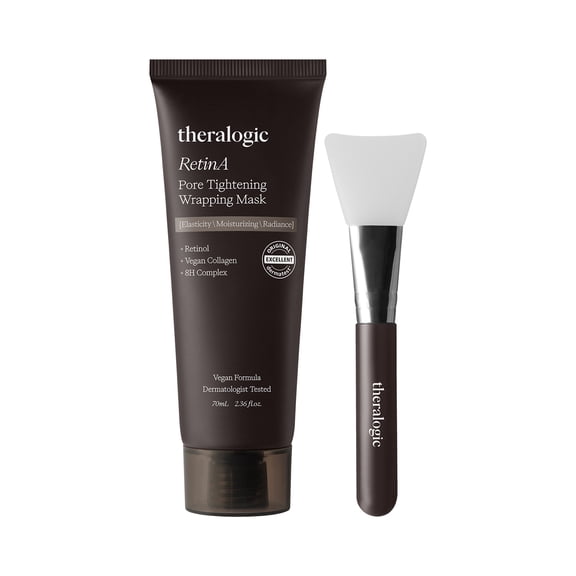 theralogic RetinA Pore Tightening Wrapping Mask (70ml) + Silicon Brush