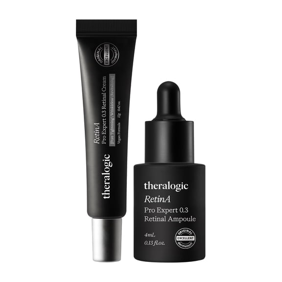theralogic RetinA Pro Expert 0.3 Retinal Cream 12g + ampoule 4ml  Retinal Cream 12g + Ampoule 4ml (Skin-Tightening & Wrinkle-Refining Bundle)