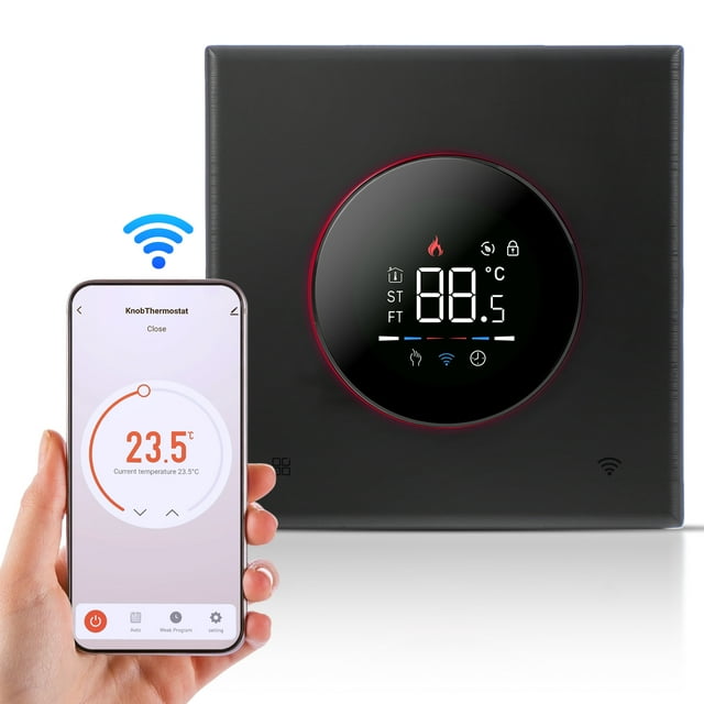 thermostat,With App/voice Boiler Wifi Va Screen And Adjustable Screen 1