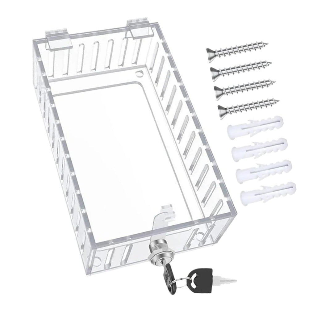 BigKing Thermostat Abdeckung Transparent - Zahlenschutz Für Heizungsthermostate