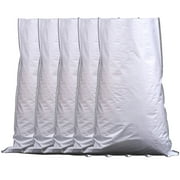 thick white film woven bag flooding sandbag protection packaging 17x30in