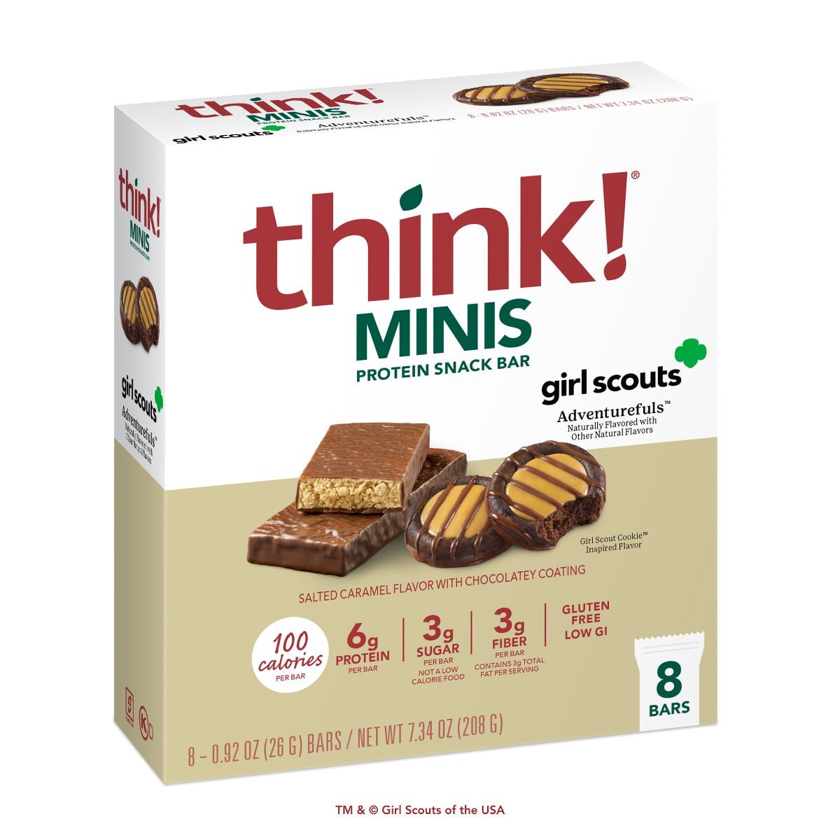 think! Girl Scout Adventureful Bars - 7oz/8ct