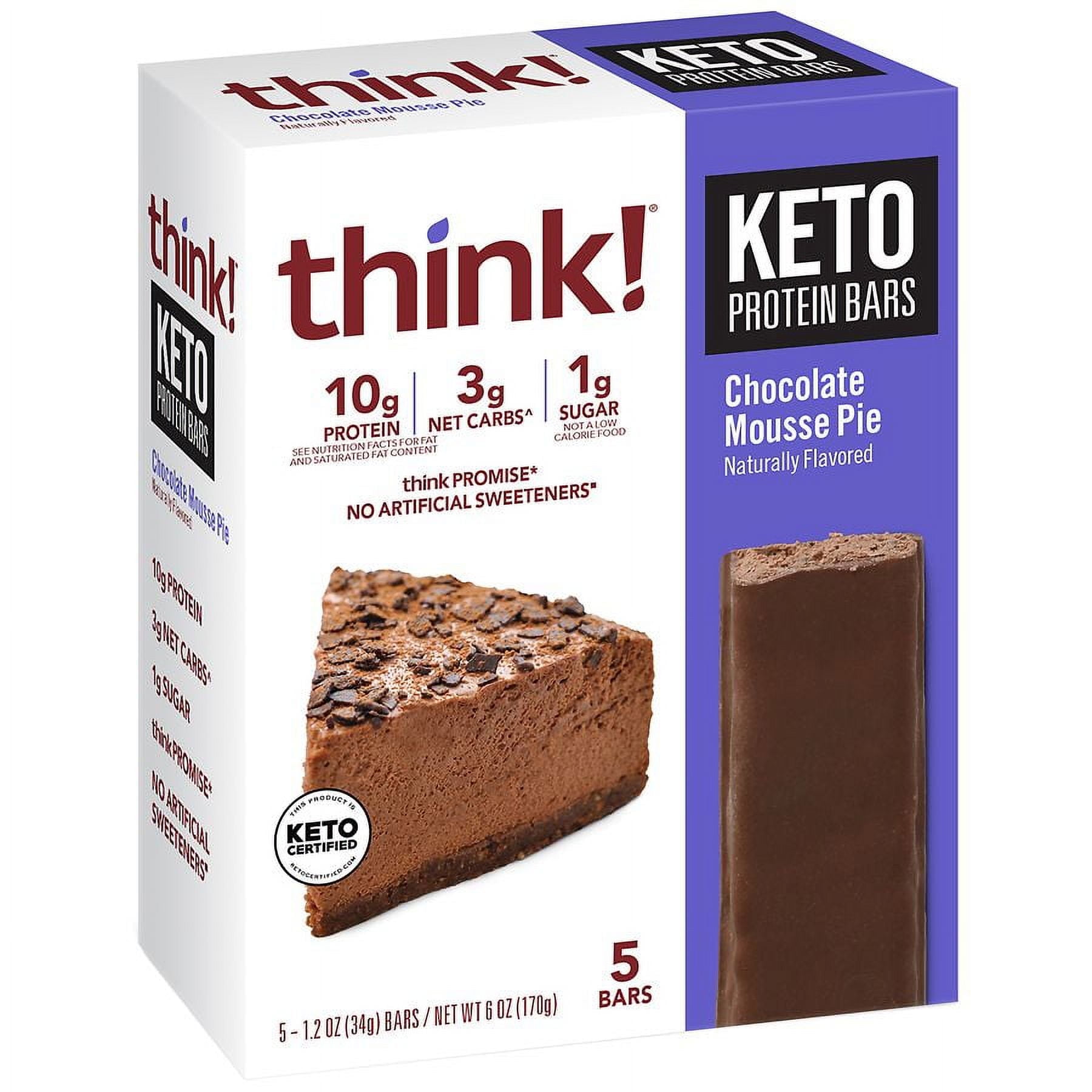 think! KETO Protein Bars Chocolate Mousse Pie 5.0 ea