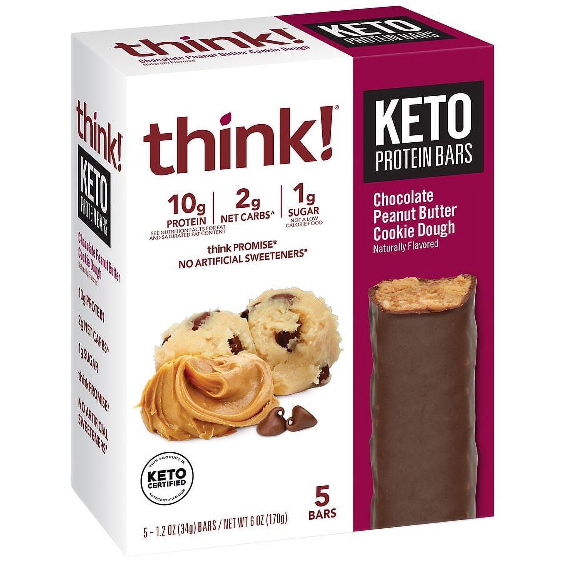 think! KETO Protein Bars Chocolate Peanut Butter Cookie Dough5.0ea