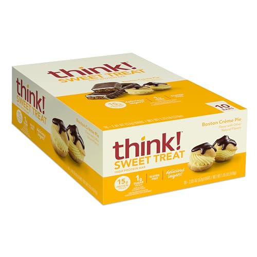 think! Protein Bars, High Protein Snacks, Gluten Free, Kosher Friendly