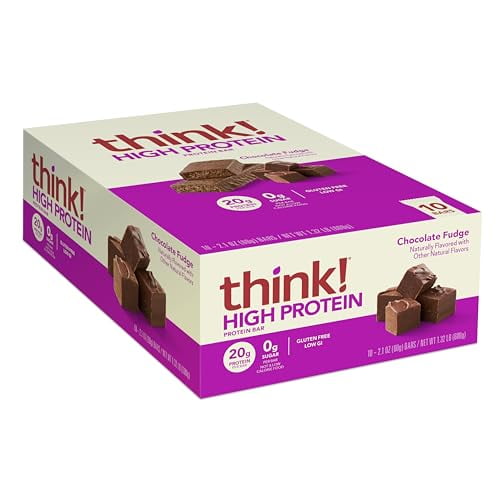 think! Protein Bars, High Protein Snacks, Gluten Free, Kosher Friendly