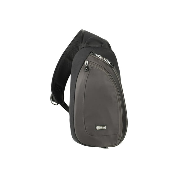 thinkTank TurnStyle 10 - V2.0 - sling bag for camera with lenses and tablet - polyurethane, airmesh, 420D nylon, 550D spun polyester - charcoal - 8"