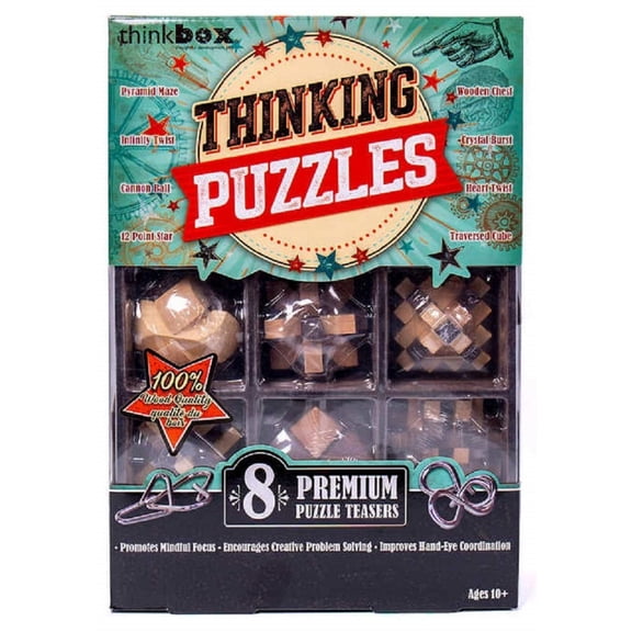 thinkbox Thinking Puzzles 8 Premium Puzzle Teasers