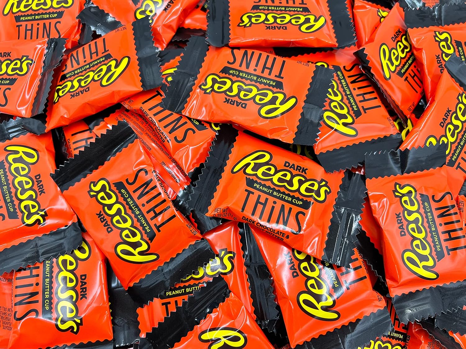 thins dark chocolate tter cups candy, individually wrapped (lk 2 pound