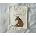 thumbnail image 1 of this is my first rodeo - unisex t shirt, funny t shirt, silly t shirt, weird graphic tee, meme cowboy, cowboy meme, horse t shirt,, 1 of 5