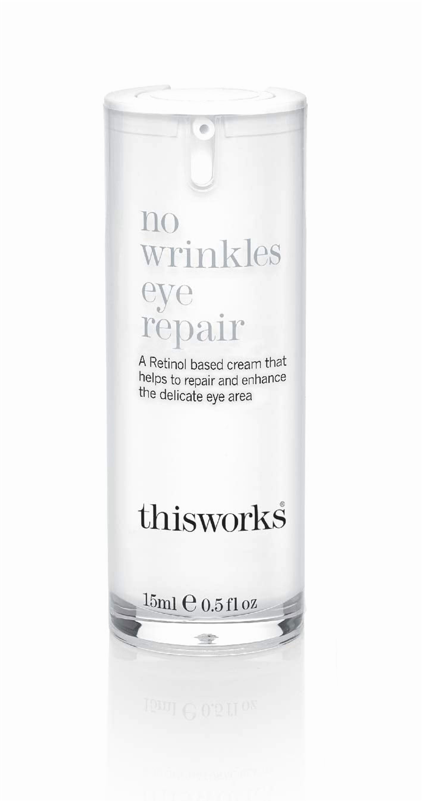 this works* NO WRINKLES Eye Repair  .5 fl oz