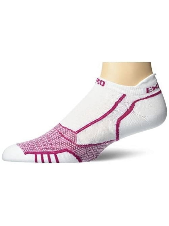 unisex-adult Unisex Prolite Ultra-light Cushion No Show Tab - Rocket Grip 690 ROSE