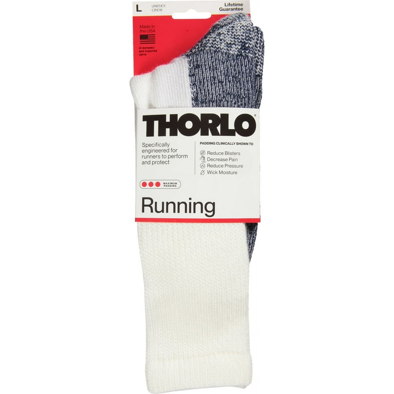 Thorlo Unisex Crew Running Socks L 1 ea