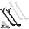 thumbnail image 1 of thovorrnl 4pcs 2 Pairs Ice Skate Guards with Adjustable Buckle, Easy to Put on/off, for Adult Youth, 1 of 8