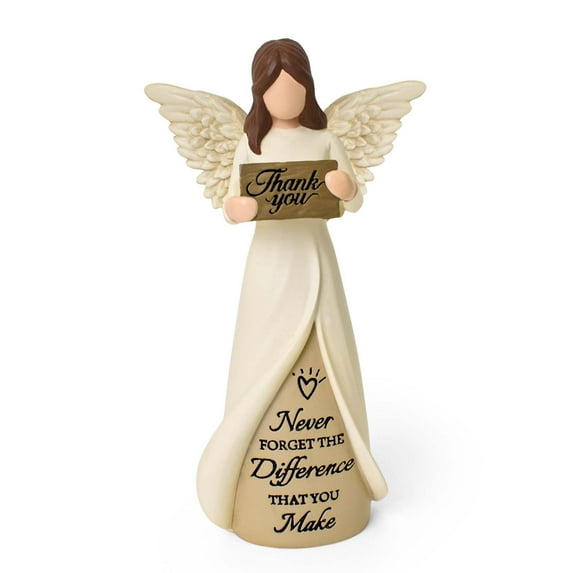 thovorrnl Angel Figurine Thank You Gift for Women Teacher Nurse Caregivers, Guardian Angel Statue for Retirement, Thanksgiving Home Decor
