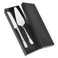thumbnail image 1 of thovorrnl Cake Knife and Server Set, 2pcs Silver Stainless Steel Cake Cutting Set for Wedding, 1 of 9