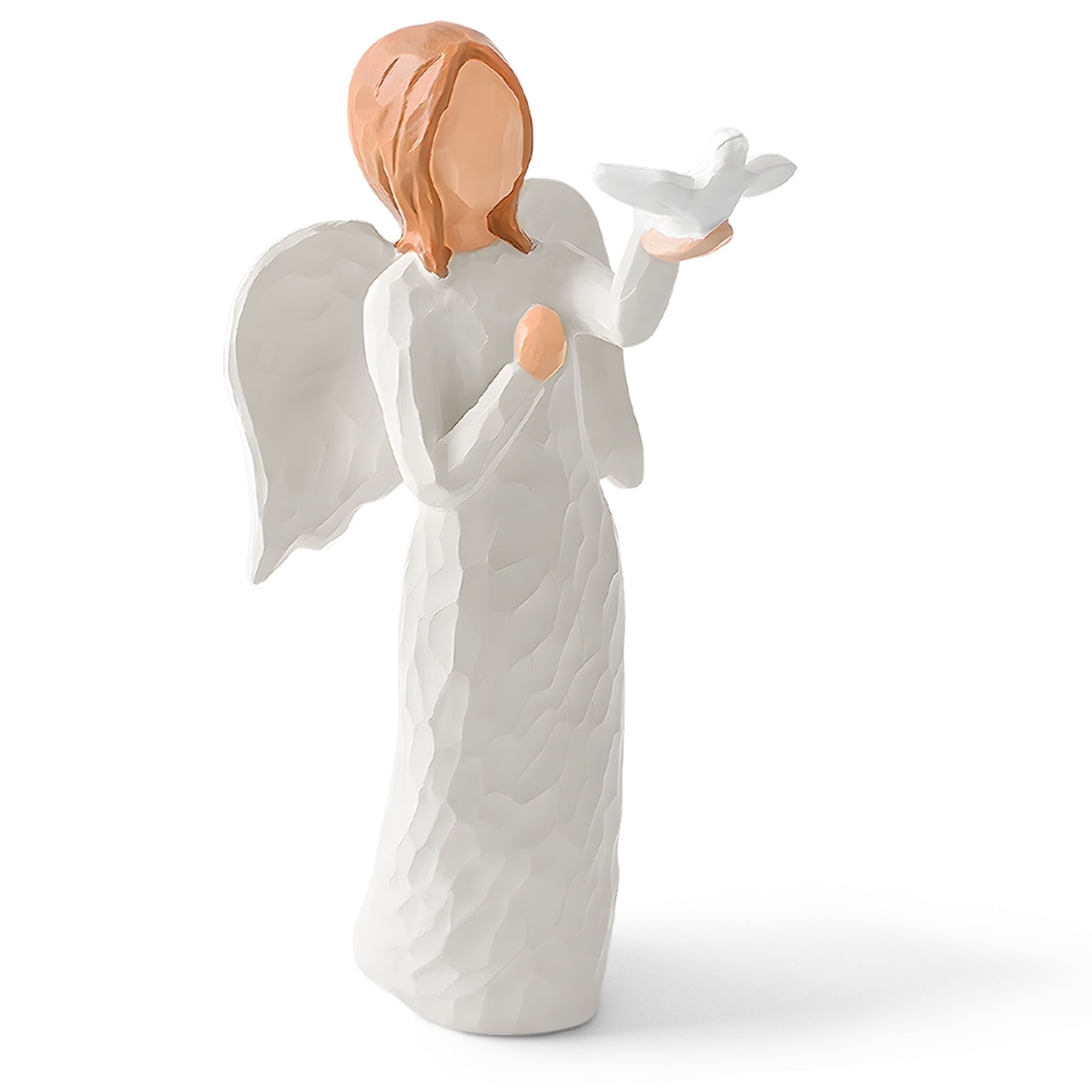 thovorrnl Guardian Angel Figurines with Dove, Angel Statue Sympathy Gifts for Loss of Loved One