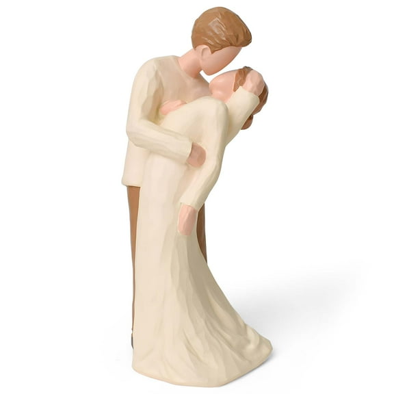 thovorrnl Couples Home Decor Gifts, Romantic Couple Figurine, Engagement Gifts for Love Promise Centerpiece Sculpture, Wedding Ornament Decoration