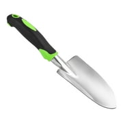 thovorrnl Small Garden Trowels, Aluminum Hand Shovel for Gardening, with Hanging Hole, Green, 11.8''