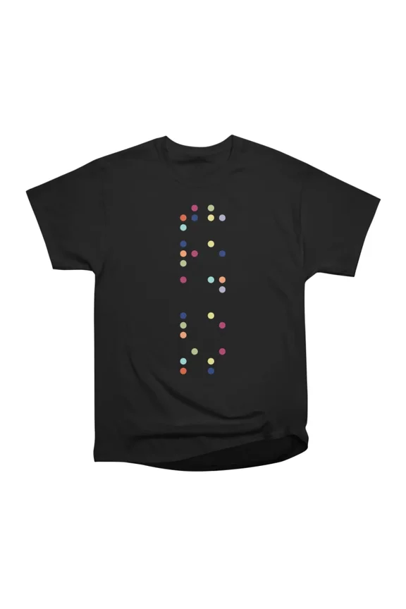 threadless 25 3 dots Large Vertical T-Shirt Tee Gift For Him Merch For Her Apparel For Fri