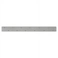 three by three seattle strip bulletin board, stainless (31105