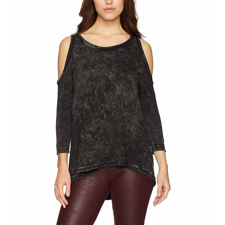 Cold shoulder thermal top hotsell