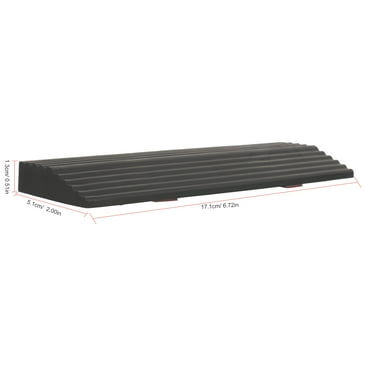 threshold ramp Threshold Ramps Mobility Scooter Car Ramps Curb Ramp for Doorways Stairs (6.73X2.01X0.51Inch)