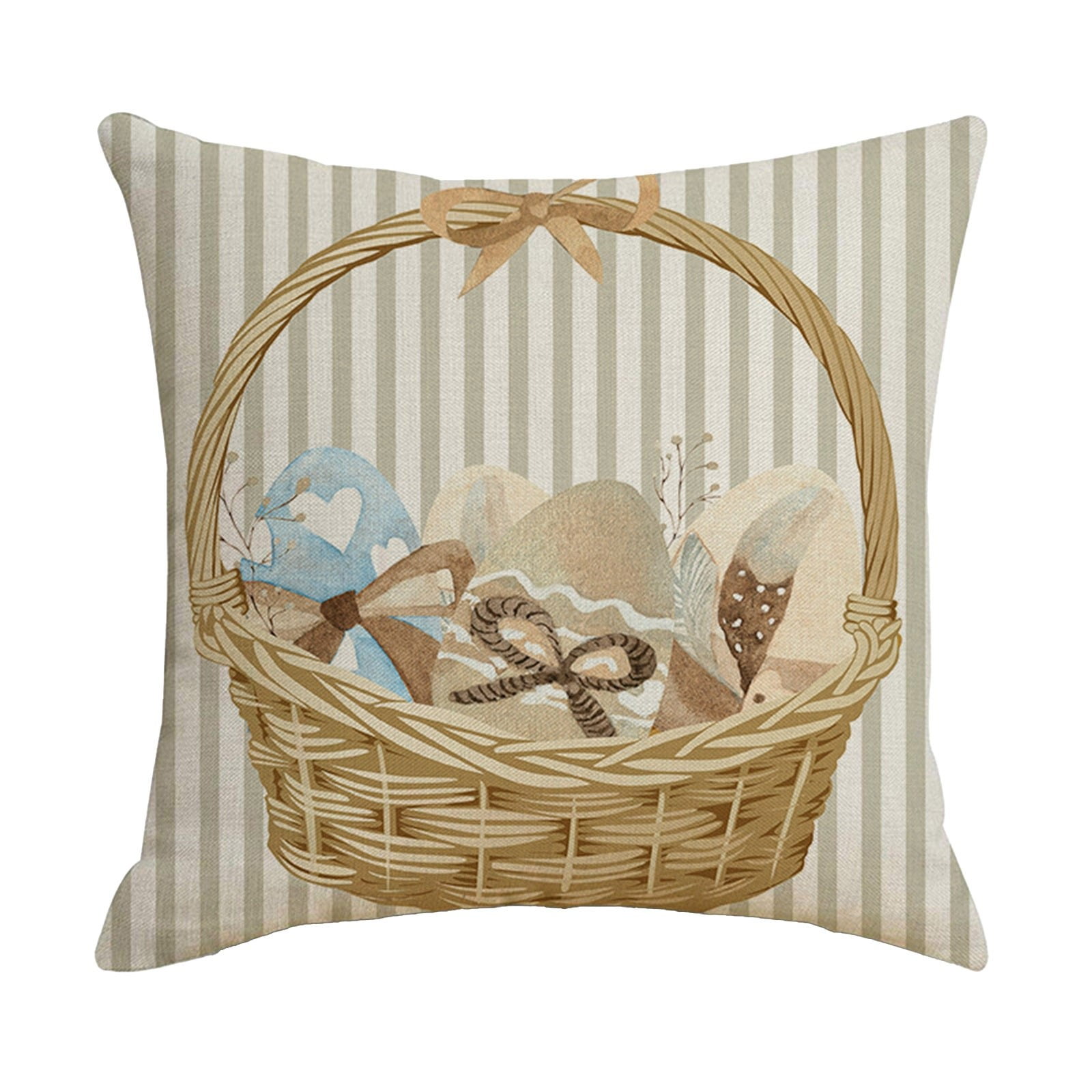 throw pillows for bed useful cute gifts travel pillow case cover Easter