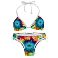 thumbnail image 1 of tie dye59 Detachable Sponge Adjustable Strap Swimsuit Set - 2 Pack for Beach & Pool Parties, 1 of 6