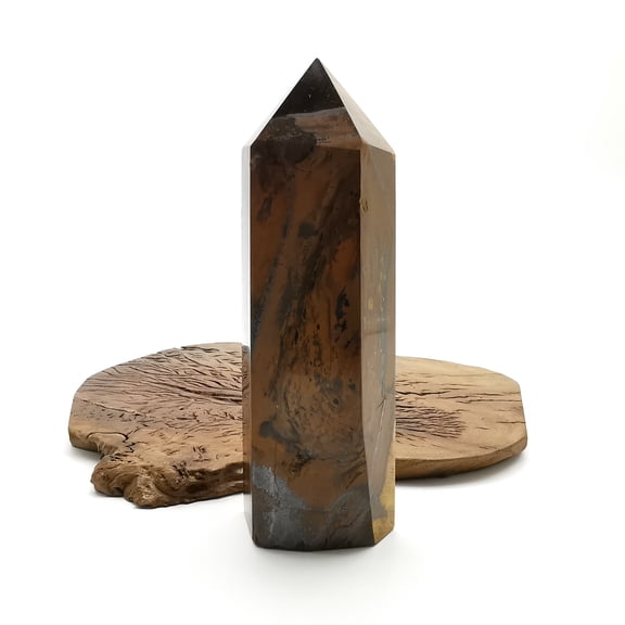 tiger's-eye Crystal Towers ~ Natural Healing Crystal Point Obelisk for Reiki Healing and Crystal Grid 1.269kg