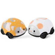 Tiger Tribe Zoomies Cat & Mouse Pull-Back Toy Set   Interactive, Encourages Crawling, Motor Skills, No Batteries, Safe for Kids 6 Months+