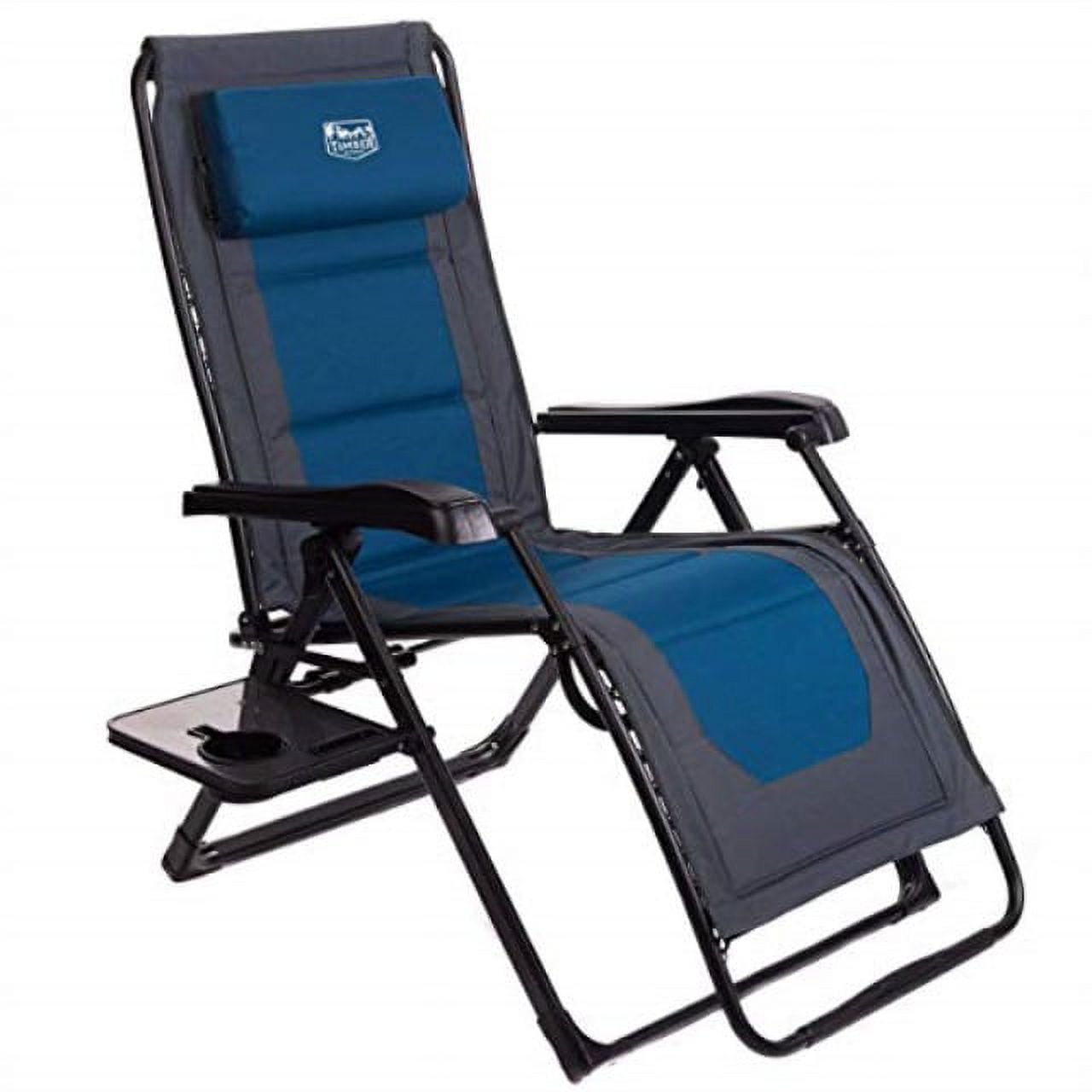 Timber ridge zero gravity patio locking lounge chair oversize xl padded adjustab hotsell
