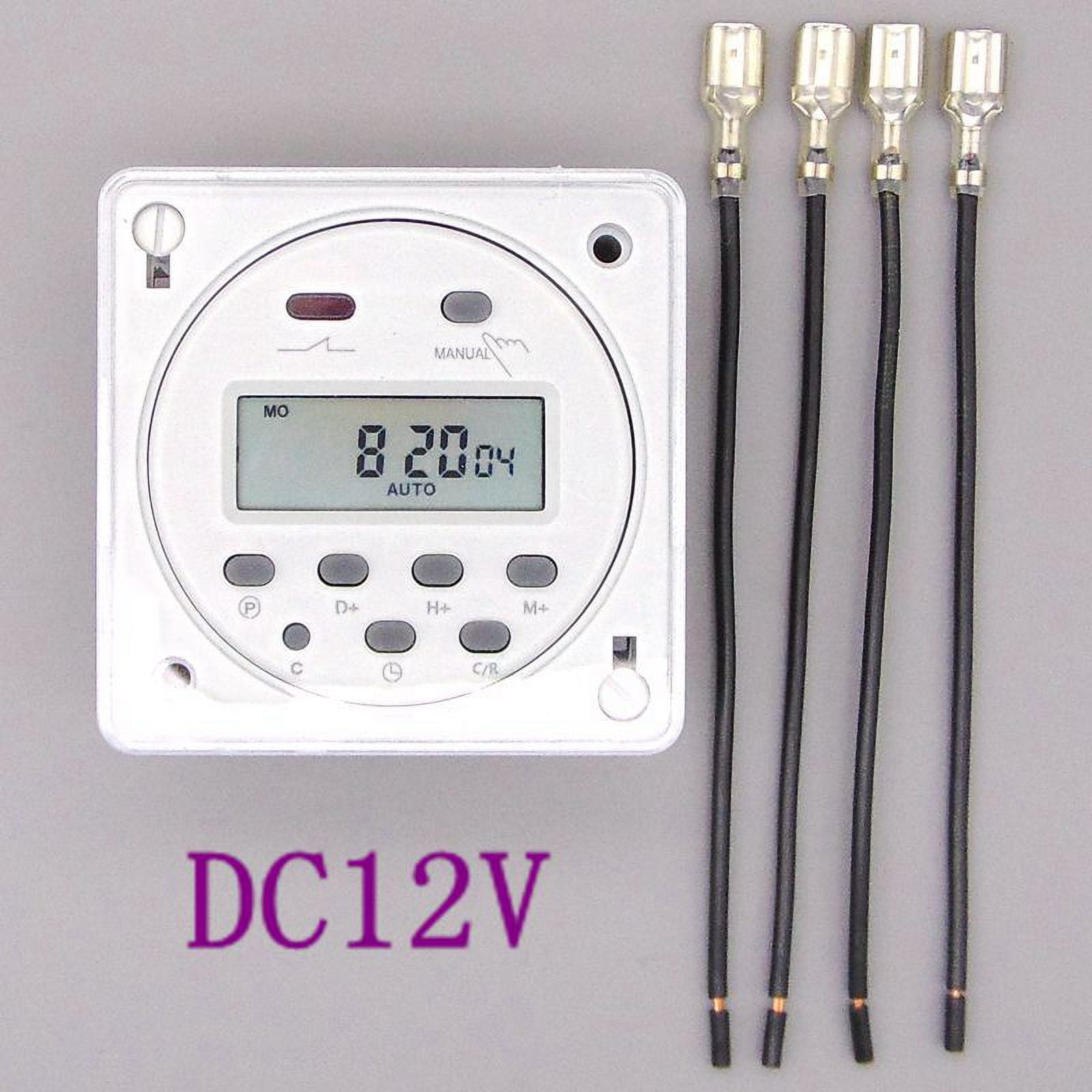 timer 220V 110V 24V 12V CN101A Digital LCD Power Timer Programmable