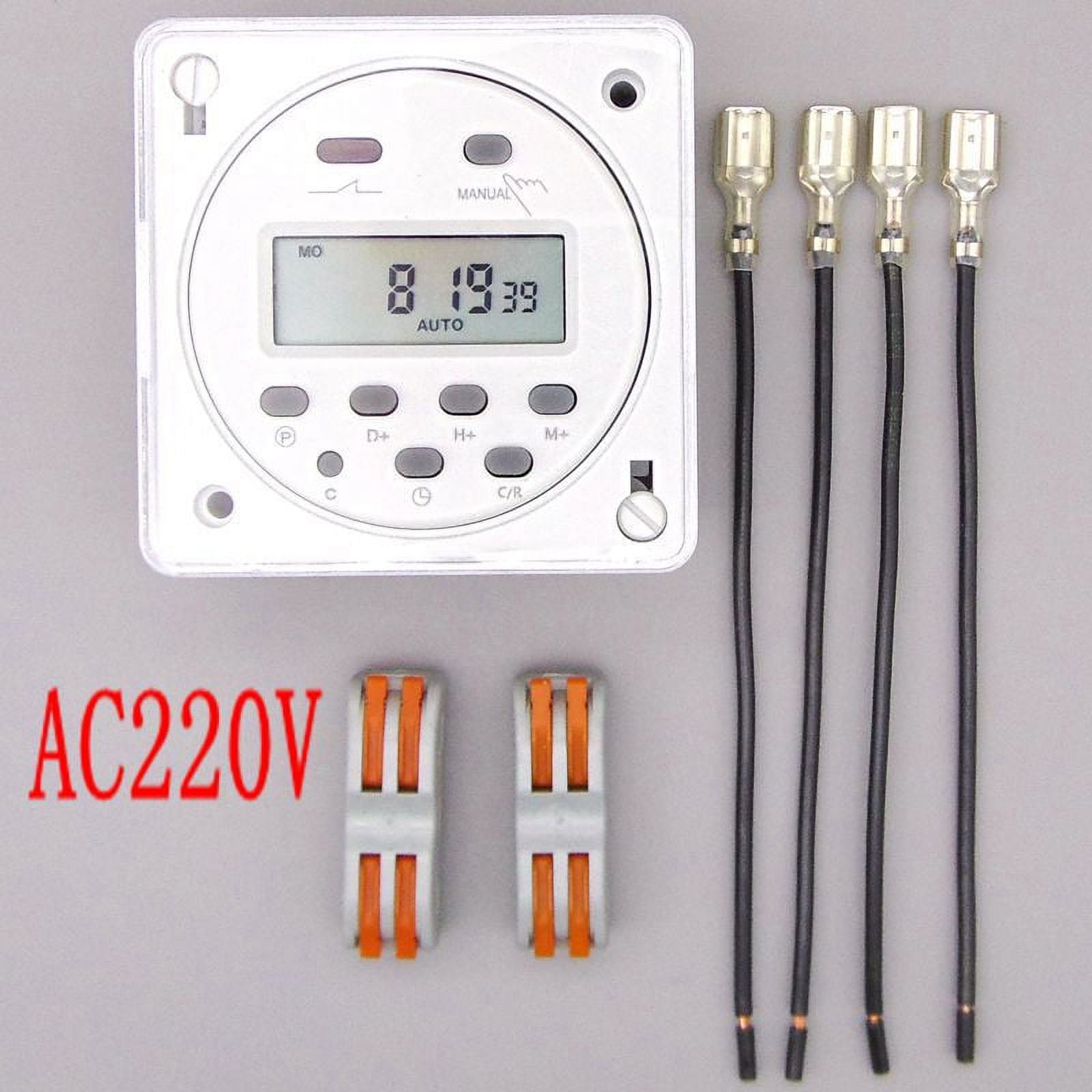 timer 220V 110V 24V 12V CN101A Digital LCD Power Timer Programmable