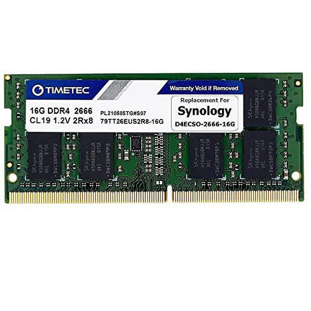 16GB DDR4 ECC SODIMM RAM For Synology DVA3221 - Compatible With D4ECSO-2666-16G